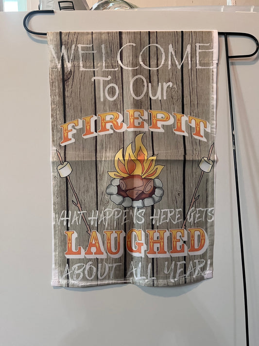 Firepit welcome