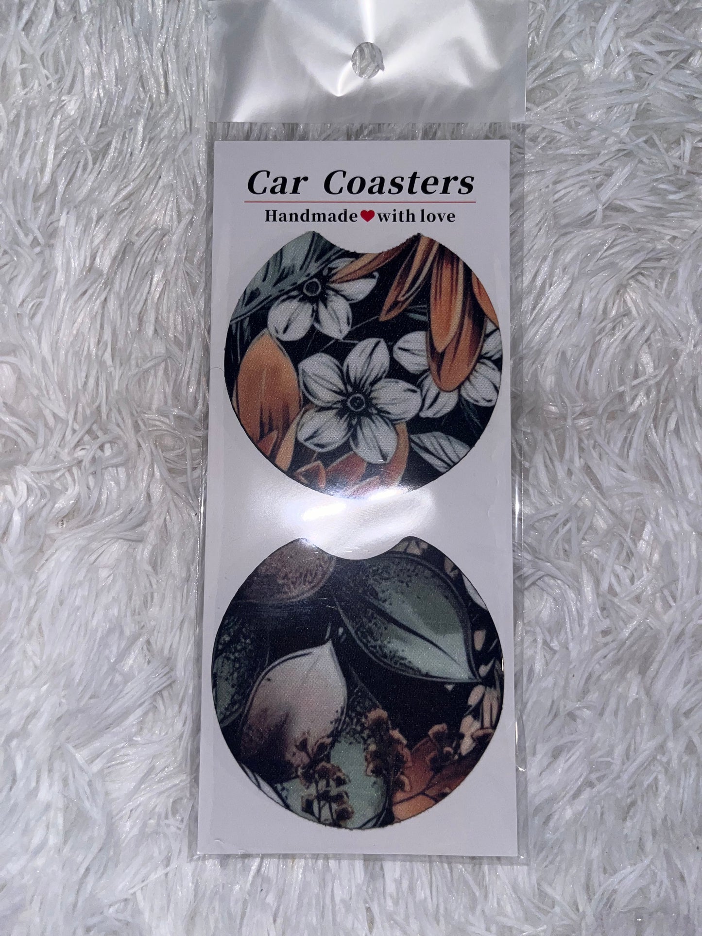 Floral Car Coaster