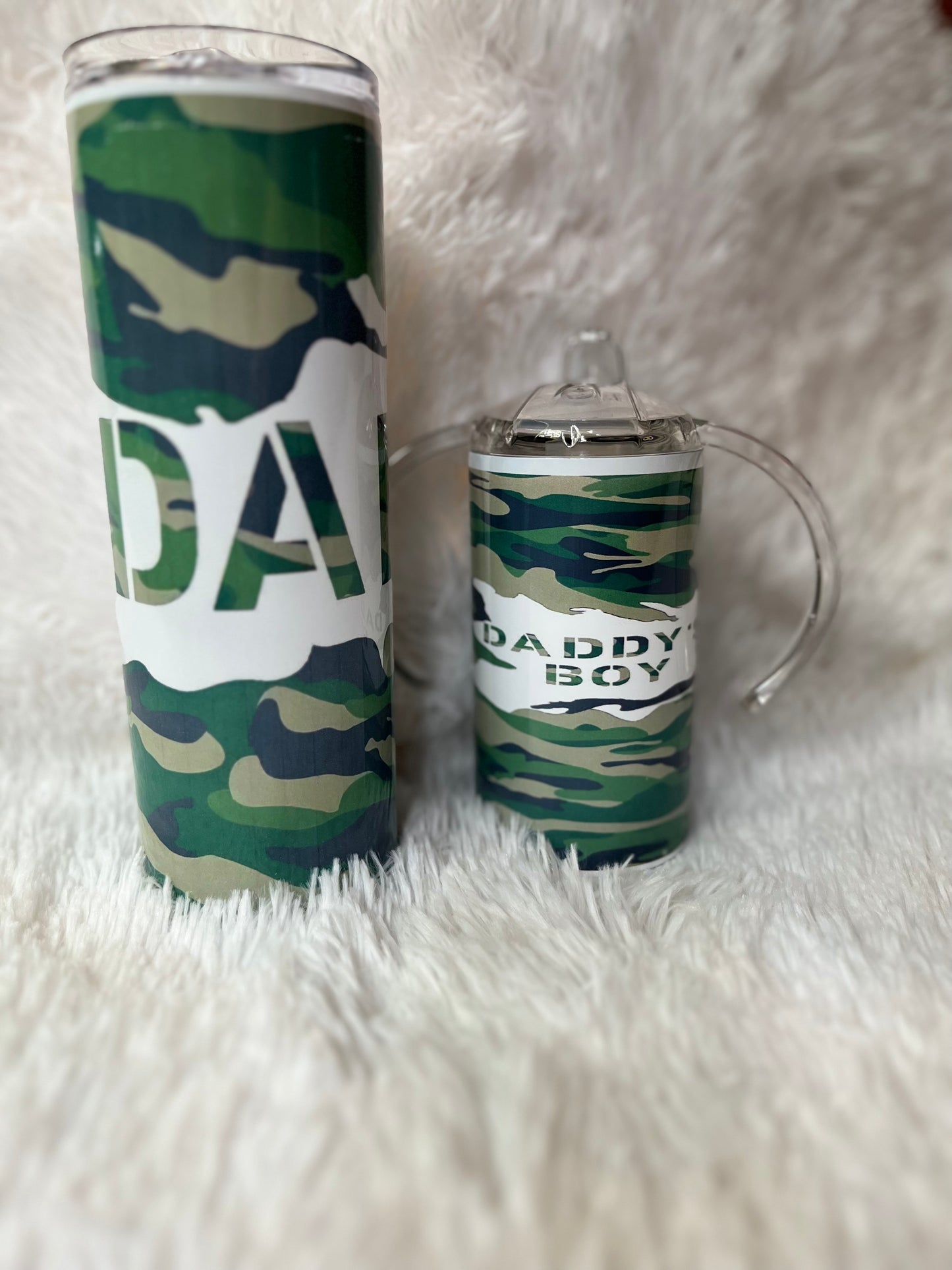 Daddy and Daddy’s boy matching set