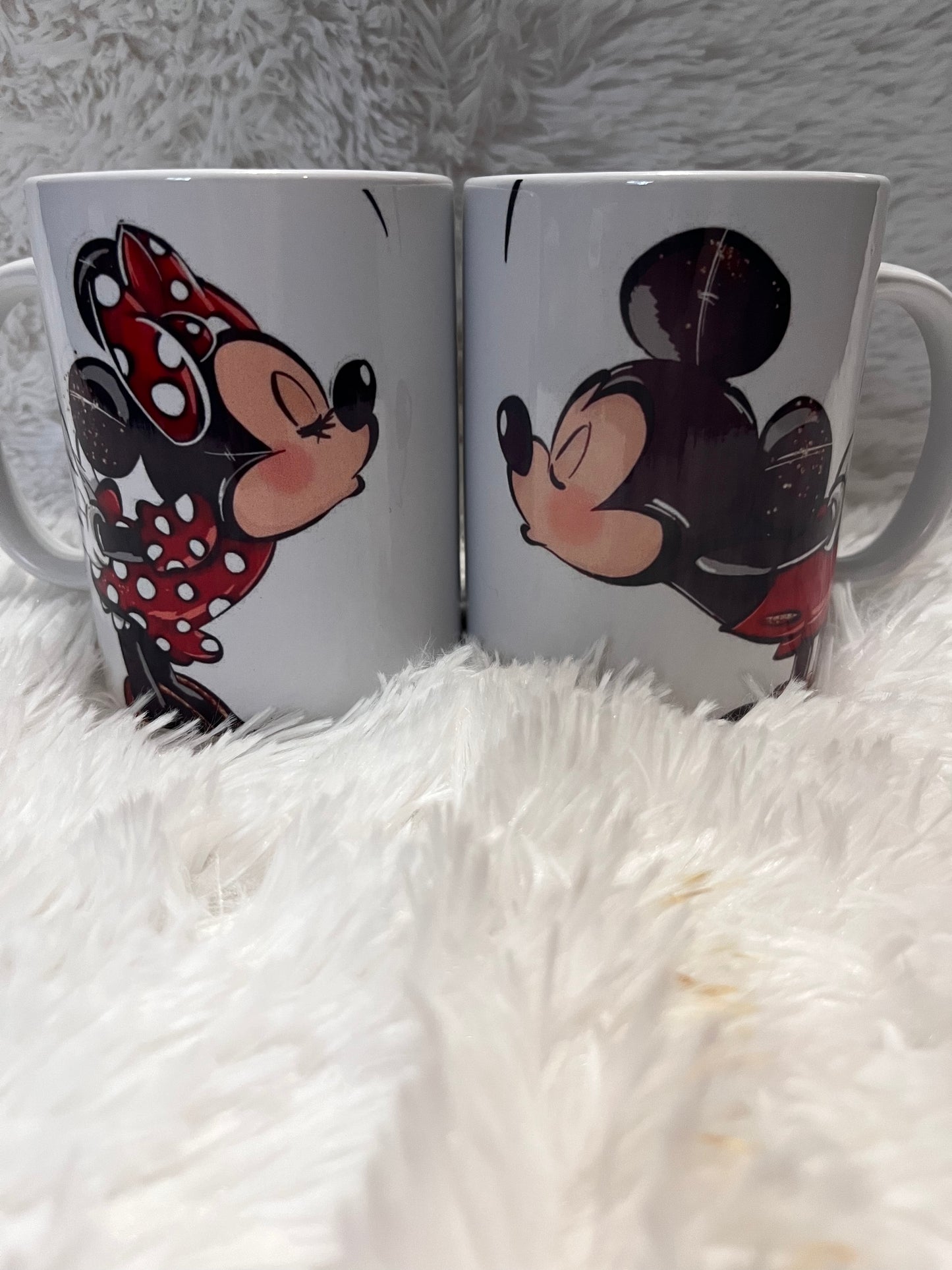 Mickey & Minnie Coffee Cups