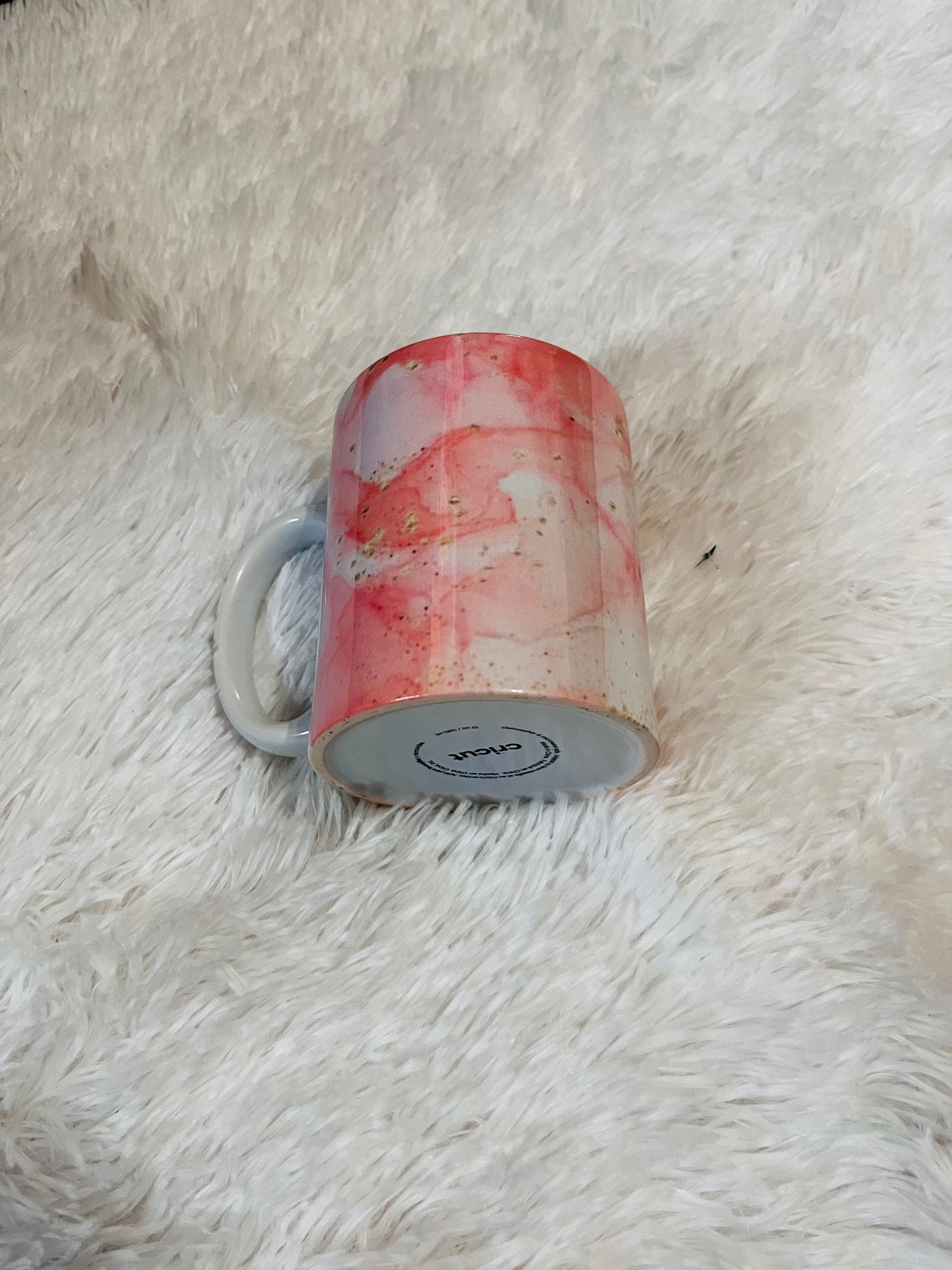 Pink Marble Coffee Cup