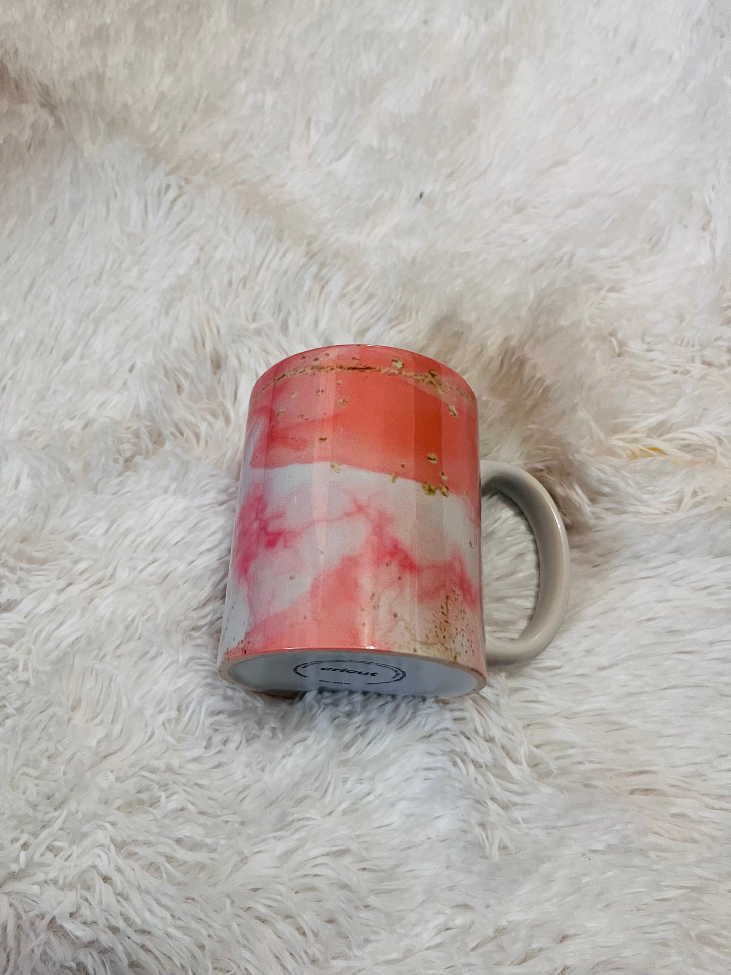 Pink Marble Coffee Cup
